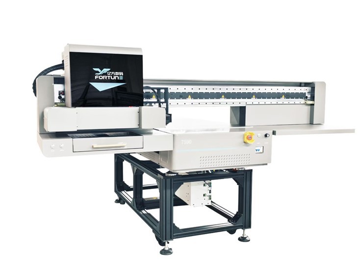 FORTUNE Meglev 7590 UV Flatbed Printer With CCD